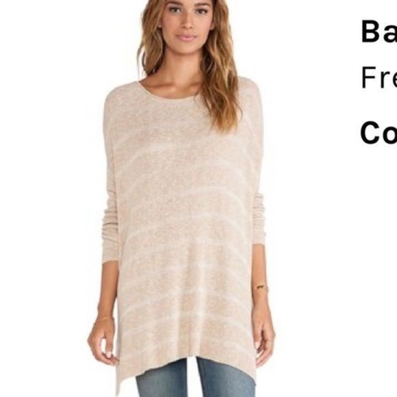 Free People Sweaters - 𝅺FREE people ballet combo oversized tunic sweater Sz XS/small